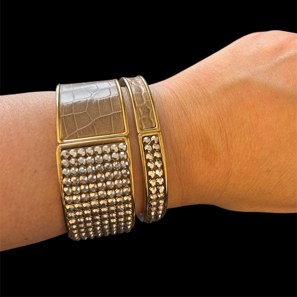Swarovski Vintage Bangle Cuff  Bracelets